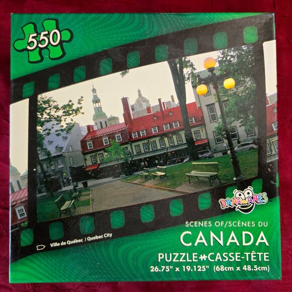 Quebec City, 550 piece puzzle, Danawares - Picture 4 of 4